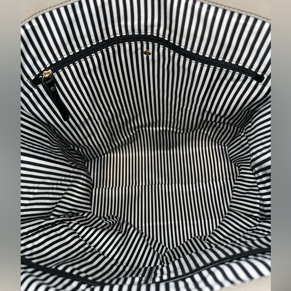 Kate Spade Rectangular Leather Tote/Shopper - Taupe/Black - Picture 11 of 15